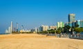 View of Abu Dhabi from the Public Beach