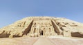 Abu Simbel, the Great Temple of Ramesses II, Egypt Royalty Free Stock Photo