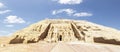 Abu Simbel, the Great Temple of Ramesses II, Egypt Royalty Free Stock Photo