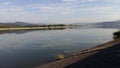 View of the accumulation lake