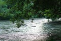 View of the Acheron River with its pristine nature in Epirus