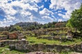 View on Acropolis from ancient Agora, Athens, Greece Royalty Free Stock Photo