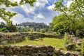 View on Acropolis from ancient Agora, Athens, Greece Royalty Free Stock Photo