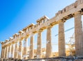 Acropolis Parthenon Temple , Athens Greece Royalty Free Stock Photo