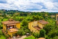 View across the Arcetri Hills Florence Tuscany Italy Royalty Free Stock Photo