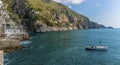 A view across the bay at Marina di Praia, Praiano, Italy