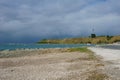 View across bay to Point kean Viewpoint Royalty Free Stock Photo