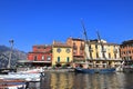 The Resort Town of Malcesine on Lake Garda Royalty Free Stock Photo