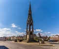 A view across the central Square in Wisbech, Cambridgeshire Royalty Free Stock Photo