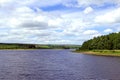 View across Fewston Reservoir from the Dam wall, in Fewston, in the Yorkshire Dales, England.