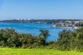 A view across the harbour towards Neyland at Pembroke Dock, Wales Royalty Free Stock Photo