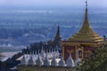 Irrawaddy River at Sagaing Hill - Myanmar (Burma) Royalty Free Stock Photo