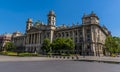 The view across Kossuth Square towards the Ministry buildings in Budapest