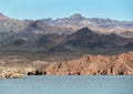 View across Lake Mohave Royalty Free Stock Photo