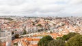 The View Across the Lisbon Skyline in Portugal