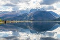 A view across Loch Eil towards to Fort William and Ben Nevis, Scotland Royalty Free Stock Photo