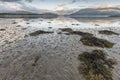 View across Loch Linnhe to Glencoe in Scotland. Royalty Free Stock Photo