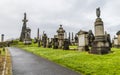 A view across the Necropolis in Glasgow Royalty Free Stock Photo