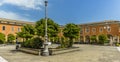 A view across the old Clarissa convent in the village of Levanto, Italy Royalty Free Stock Photo