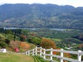 View across the Orosi Valley in Costa Rica