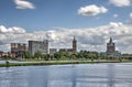 Roermond skyline and river