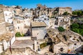A view across the roof tops of the town of Gravina, Puglia, Italy