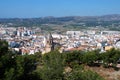 View across rooftops, Velez Malaga, Spain.