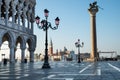View Across Saint Mark Square, Venice, Italy Royalty Free Stock Photo