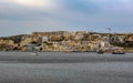 View across St Pauls Bay, Bugibba, on Mediterranean island of Malta, Europe Royalty Free Stock Photo