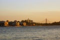 Walsh Bay Bond Stores at Sunset, Sydney Harbour, Australia Royalty Free Stock Photo