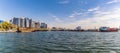 A view across the upper reaches of the Dubai Creek in the UAE