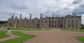 View across the West Garden at Kirby Hall