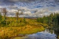 View from Adirondack Loj Road Royalty Free Stock Photo