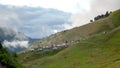 View of Adishi village in Georgia. travel in the mountains