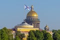 View of the Admiralty and St. Isaac`s Cathedral