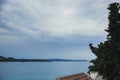 View of Adriatic Sea. Donji Seget. Trogir. Split Channel