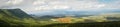 View of African rift valley in Kenya Royalty Free Stock Photo