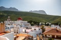 View on Agaete city in Canary islands Royalty Free Stock Photo