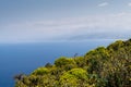 View on Agean sea from the coast of Crete.