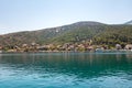 View of Agia Effimia village on Kefalonia Royalty Free Stock Photo