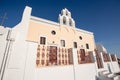 View of Agios Theodori Church, Fira, Santorini Greece Royalty Free Stock Photo