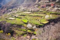 Agricultural land in the atlas mountains of Morocco