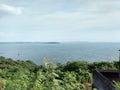 A view from aguada fort , Goa, India Royalty Free Stock Photo