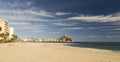 View of Aguilas Town looking north Royalty Free Stock Photo