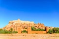 View on Aid Ben Haddou in Morocco Royalty Free Stock Photo