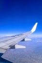 View from an airplane Royalty Free Stock Photo