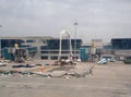 View at airport terminal Royalty Free Stock Photo
