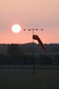 Airport Windsock Royalty Free Stock Photo
