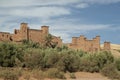 View of Ait Ben Haddou Kasbah, UNESCO world heritage in Morocco