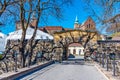 View of the Akershus fort in Oslo, Norway Royalty Free Stock Photo